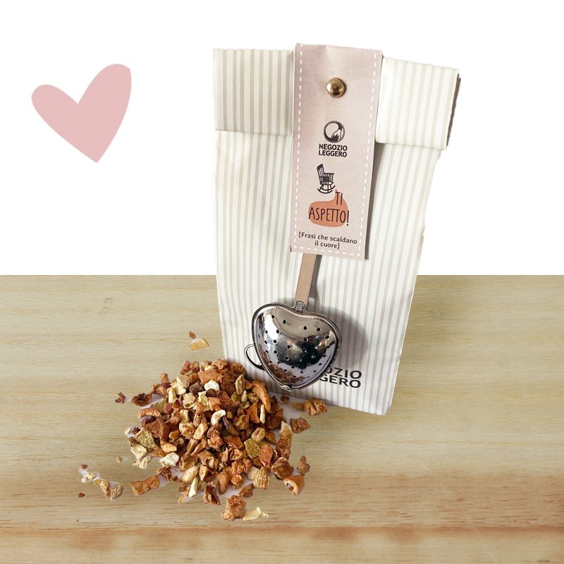 copy of TI ASPETTO! - TE BIANCO GIARDINO DI FRUTTA E INFUSORE A CUORE