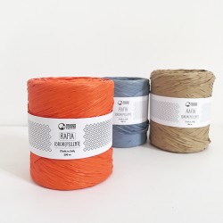 copy of RAPHIA 100% EN PAPIER ORANGE