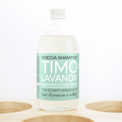 SHAMPOOING DOUCHE AU THYM ET À LA LAVANDE
