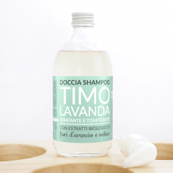 SHAMPOOING DOUCHE AU THYM ET À LA LAVANDE