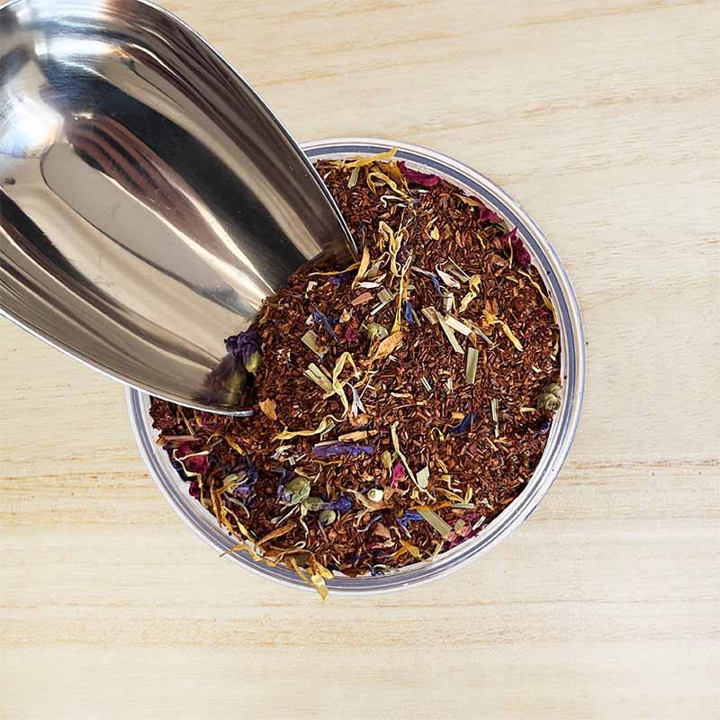 ROOIBOS CON KOMBUCHA, FRAGOLE E FIORI