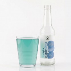 BEVANDA FERMENTATA CON COLTURE DI KEFIR MENTA E SPIRULINA