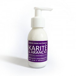CREMA MANI KARITÈ E ARANCIO