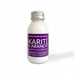 CREMA MANI KARITÈ E ARANCIO