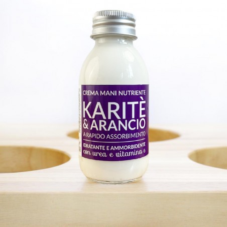 CREMA MANI KARITÈ E ARANCIO