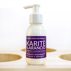 CREMA MANI KARITÉ E ARANCIO