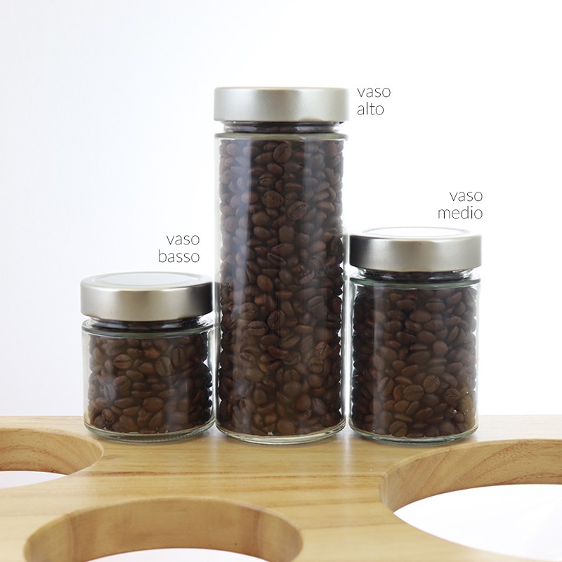 Miscela di caffè 60 arabica e 40 robusta.