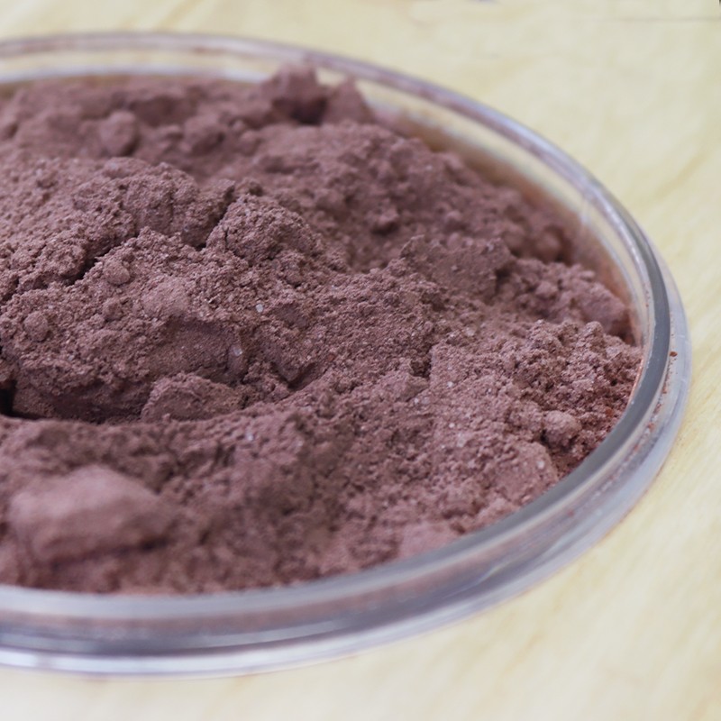 Cacao amer en poudre issu du commerce équitable.