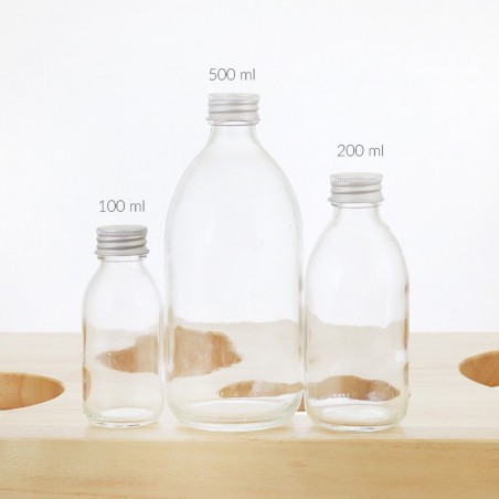 5x 50 ml Bottiglie contagocce Octopus bottiglie di plastica in LDPE con