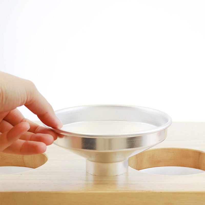 Imbuto in alluminio per salsicce, diverse dimensioni (2 cm