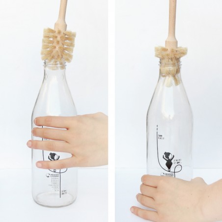 Spazzola Per Bottiglie In Silicone - Manico Lungo Per Pulizia Profonda, 18x3 Cm - Foto 8