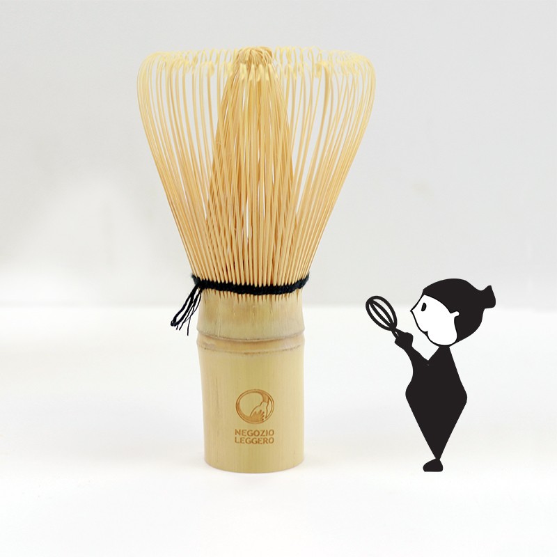 per matcha giapponese Frusta in bambù per matcha in polvere Fliyeong set pratico e popolare 