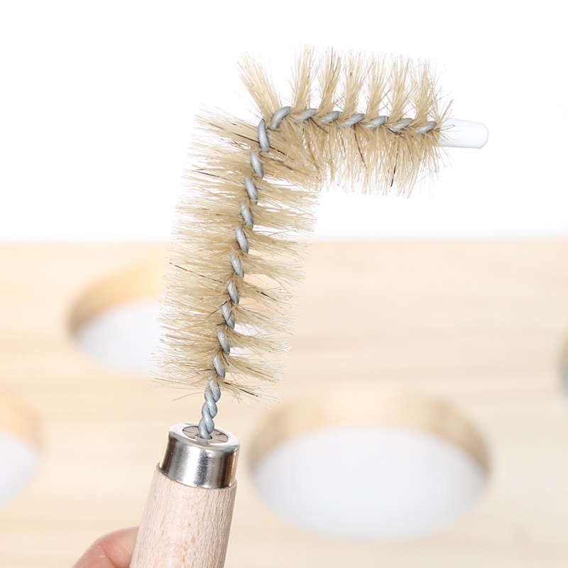 Set Di 3 Spazzole Per La Manutenzione Degli Scarichi Di Bagno E Cucina