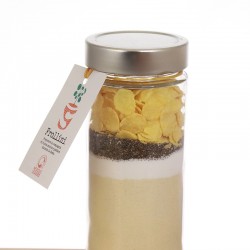 SABLÉS DE MAÏS, SEMOULE ET GRAINES DE CHIA