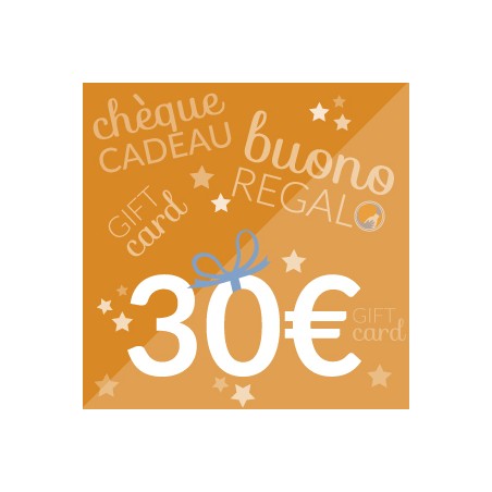 30€ - CHÈQUE CADEAU