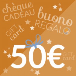 50€ - CHÈQUE CADEAU