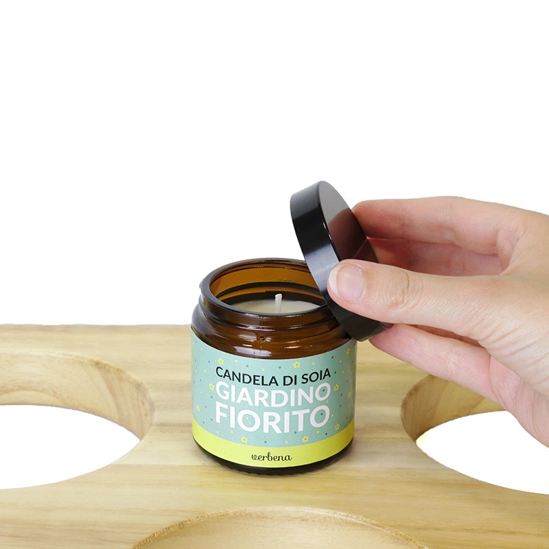 BOUGIE SOJA JARDIN FLEURI