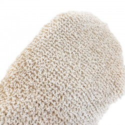 GUANTO SCRUB DELICATO IN CANAPA