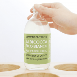 SHAMPOO ALBICOCCA E FICO BIANCO - CAPELLI RICCI