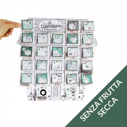CALENDARIO DELL' AVVENTO SENZA FRUTTA SECCA - La casa sull'albero