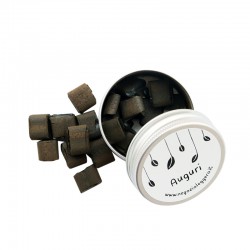 SCATOLINA TONDA CON LIQUIRIZA GREZZA