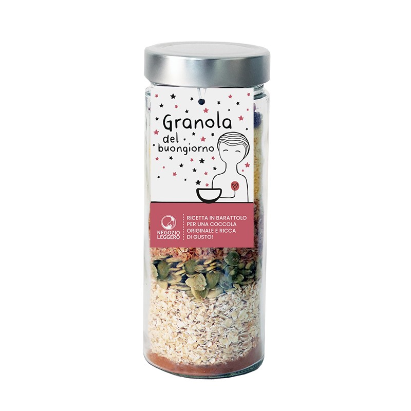 ⁠RECETTE EN BOCAL : GRANOLA DU BON MATIN