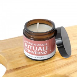 CANDELA DI SOIA RITUALI D'INVERNO