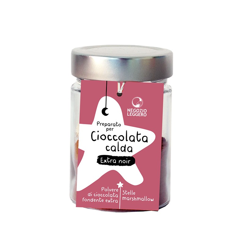 ⁠CHOCOLAT CHAUD EXTRA NOIR + ÉTOILES