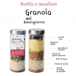 ⁠RECETTE EN BOCAL : GRANOLA DU BON MATIN