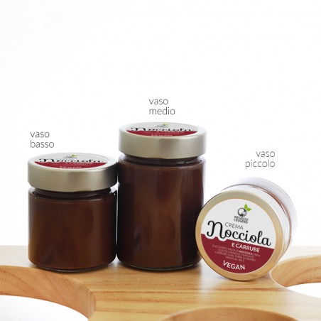 CREMA DI NOCCIOLE E CARRUBE